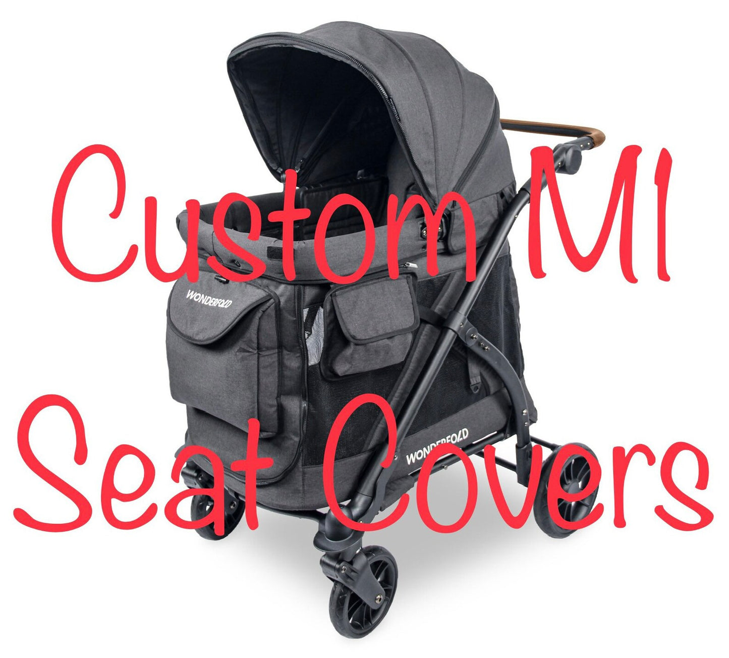 Wonderfold M1 Seat Cover, Cow Print