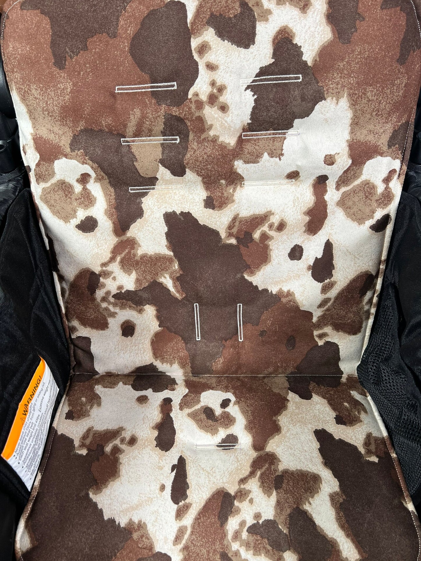 Wonderfold W2 Seat Covers, Brown Cow