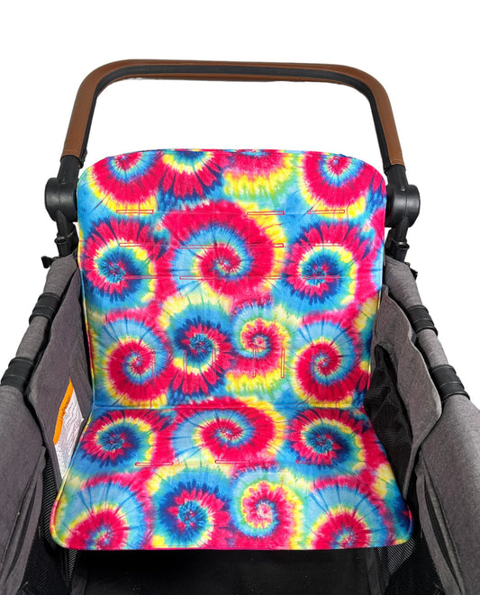 RTS W4Luxe/Elite Seat Cover, TieDye,Lightly Padded, Seat cover for W4,sold as a Single Wagon Seat cover, Ready To Ship