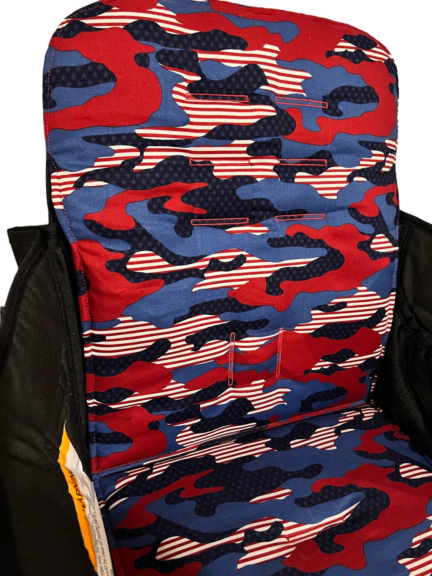 RTS M1 Wonderfold Seat Cover, Camo, M1 Single Wagon Seat cover, Ready to ship, Blue Red Camo