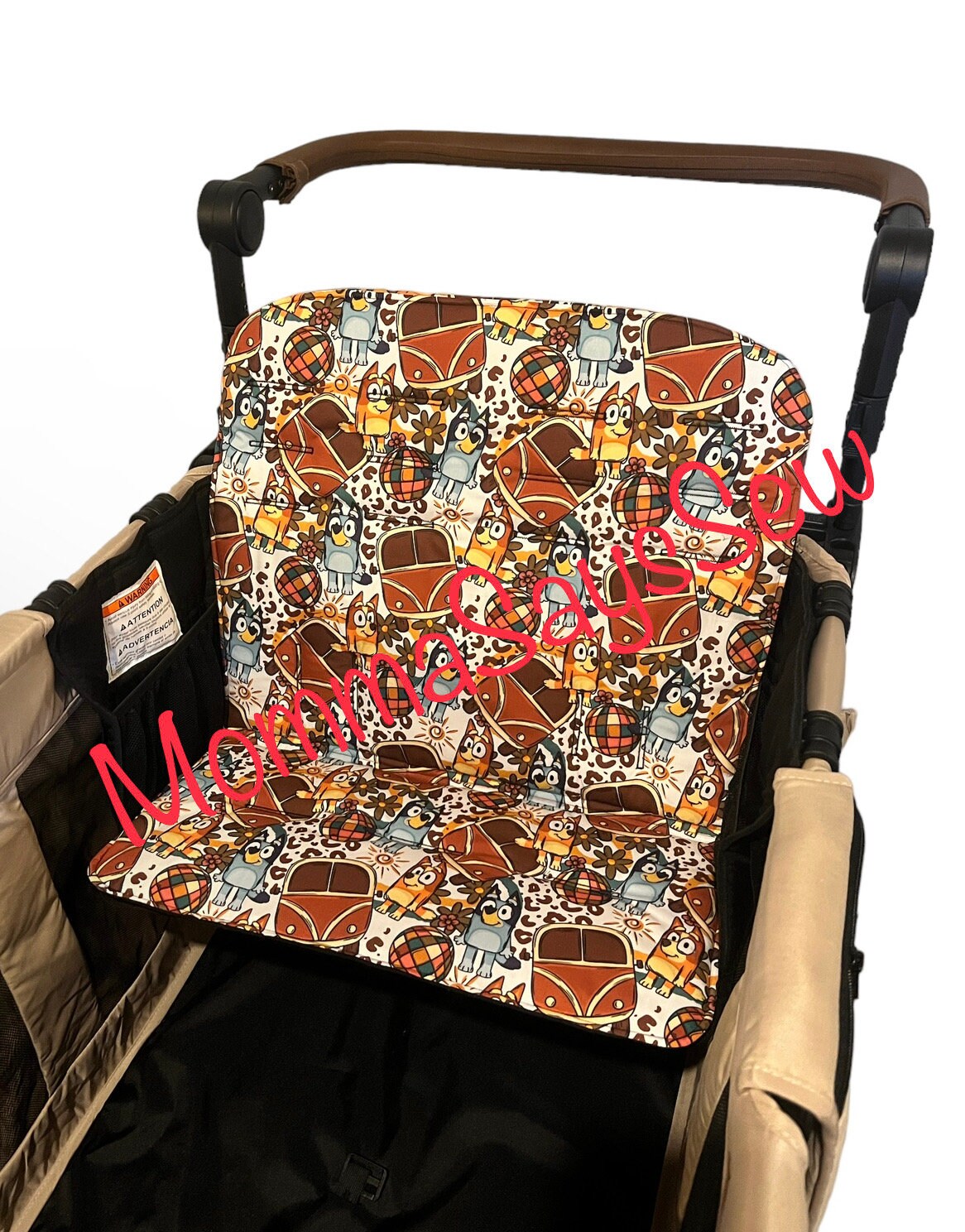 Custom Keenz Wagon Seat Covers, Groovy Pups