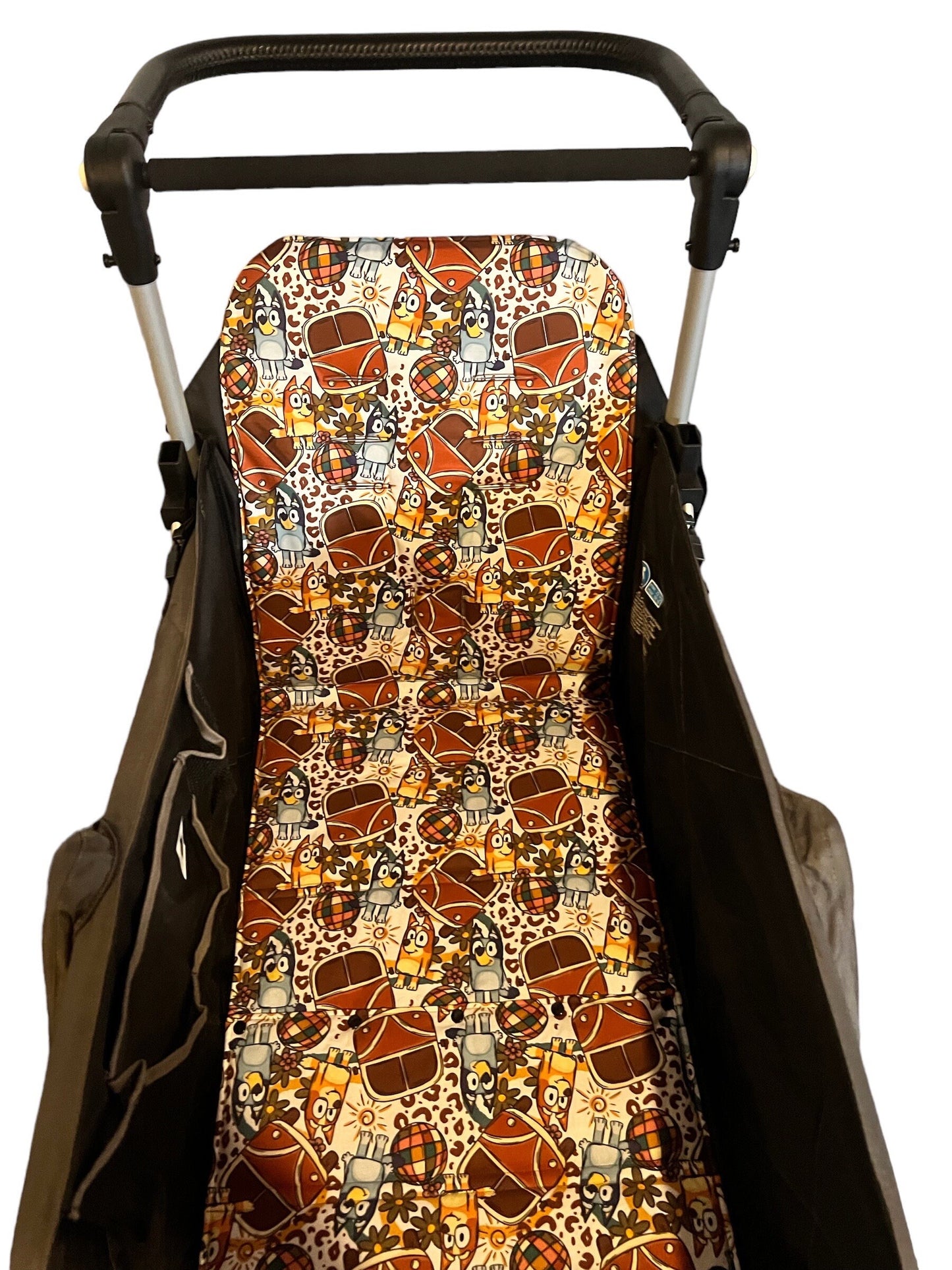 Larktale Caravan Seat Covers, made to order, Groovy Pups seat covers, Larktale stroller wagon seat covers, Hippie Van