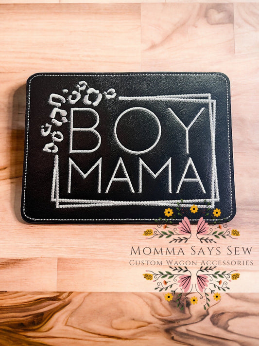 Wagon Patch, Side Pocket Patch, Boy Mama